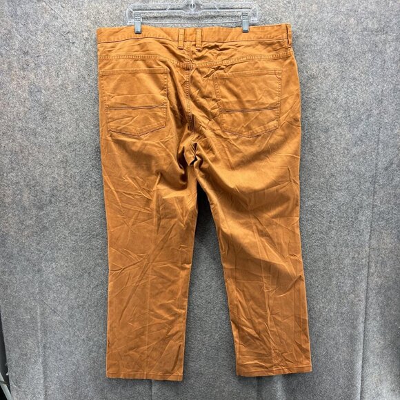 Tommy Bahama Pants Mens 40x32 Brown Stretch 5 Pocket Chino Casual Cotton - Picture 2 of 13